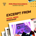 Social Media Visual Literacy Worksheets | Middle & High School | 3 Exercises