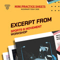 Sports Movement Worksheets | Middle & High School | Gesture 3 Exercises