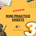 Storyboard Worksheets | Middle & High School | Sequential 3 Exercises