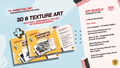 3D & Texture Art Bundle  | Middle & High School | Sculpting + Texture Workshops