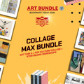 Collage MAX Art Bundle | Middle & High School | ART TASK 4 + 2 Workshops