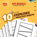 Collage MAX Art Bundle | Middle & High School | ART TASK 4 + 2 Workshops