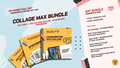 Collage MAX Art Bundle | Middle & High School | ART TASK 4 + 2 Workshops