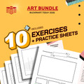 Perspective MAX Art Bundle | Middle & High School | ART TASK 6 + 2 Workshops