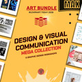 Design & Visual Communication Mega Bundle | Middle High School | 5 Art Workshops