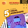 Digital & AI Art Mega Collection | Middle & High School | 5 Art Workshops