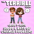 Slope & Rate of Change Problems THE TERRIBLE GAME - No Prep Grade 7 Math Review