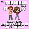 Math Problems in Art & Design THE TERRIBLE GAME - No Prep Grade 7 Math Review