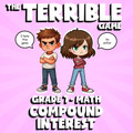 Compound Interest THE TERRIBLE GAME - No Prep Grade 7 Math Review Activity