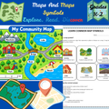 10638 : Map And Map Symbols For K-2 Grade