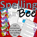 Spelling Bee - Kindergarten to 5th Grade - All you need to be successful!