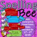 Spelling Bee - Kindergarten to 5th Grade - All you need to be successful!