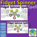 Spelling Challenge - Fidget Spinner Spell - Investigations into Spelling