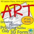 Art Lessons - 5th Grade (Y6 UK),  Artists, Skills, Resources, Hints  Art Lessons - 5th Grade (Y6 UK),  Artists, Skills, Resources, Hints