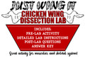 Just Wing It! Chicken Wing Dissection Lab- Muscular and Skeletal Systems