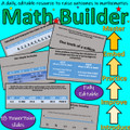 Math Builder 9: Build and Embed Skills in a Wide Range of Number Topics (beyond four operations)