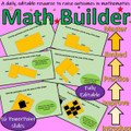 Math Builder Bundle: 9 PowerPoint Presentations to Build and Embed Skills in a wide range of Math Topics