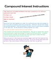 Compound Interest Notes & Activity
