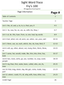 Sight Word Trace Fry's 100