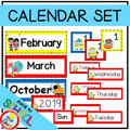 ALL YEAR CALENDAR SET AND LEARNING CENTER