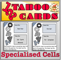 Specialised Cells - Taboo Cards