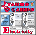 Current Electricity  - Taboo Cards 1