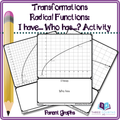 Radical (Square Root) Function Transformations Activity