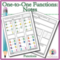 One-to-One Functions Scaffolded Notes