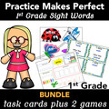 Sight Words: 1st Grade Level BUNDLE