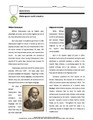 Biography: William Shakespeare and Miguel Cervantes