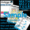 Maths Problem Solving - Number (fractions, probability, sequences), Shape, ESCAPE ROOM