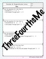 Slope with Parallel and Perpendicular Lines Scaffolded Notes