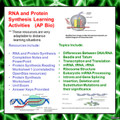 RNA and Protein Synthesis Learning Activities for AP Biology (Distance Learning)