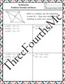 Parallelograms: Rhombi, Rectangles, and Squares Classwork and/or Homework