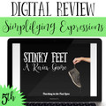 Simplifying Expressions Review Game - Digital Stinky Feet