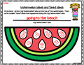 Watermelon and Seed Ideas- Writing activity