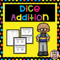 Dice Addition Task Cards - Addition to 12