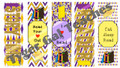 Bookmarks - Purple and Gold Theme