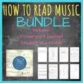 How To Read Music Lesson/Workbook