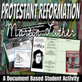 World History | Protestant Reformation | Martin Luther | Document Based Activity