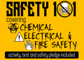 Electrical, Chemical & Fire Safety Activity and Test- Distance Learning Option Now Included!