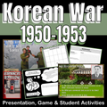 U.S. History | Cold War | Korean War | Presentation, Game & Creative Activity