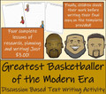 Discussion Based Writing Unit - Greatest Basketball Player of the Modern Era?