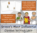 Ancient Greece's Most Influential Opinion Writing Unit | 5th Grade & 6th Grade
