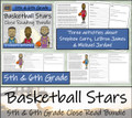 Greatest Basketball Players Close Reading Activity Bundle 5th Grade & 6th Grade