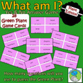 Classification of Green Plants: Taxonomy - What am I? Card Game (Yes/No)