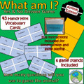 Classification of Animals - Taxonomy - What am I? Yes/No Card Game