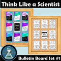 Growth Mindset for Science Bulletin Board Classroom Decoration