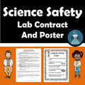 Science Lab Safety Posters With Editable Contract