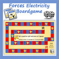 Forces - 48 Question Board Game for Middle School Science